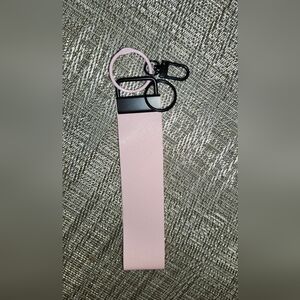 Hand Crafted Blush Keychain Wristlet